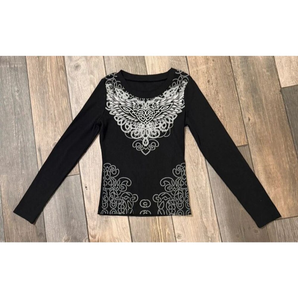 Y2k Style Tribal Long Sleeve